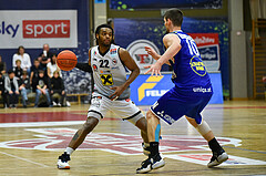 Basketball Superliga 2021/22, Viertelfinale Spiel 2, Flyers Wels vs Swans Gmunden