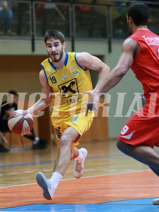 Basketball ABL 2016/17 Grunddurchgang 25.Runde UBSC Graz vs. WBC Wels


