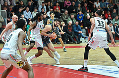 Basketball, Superliga 2024/25, Grunddurchgang 19.Runde, Flyers Wels vs. Klosterneuburg,
