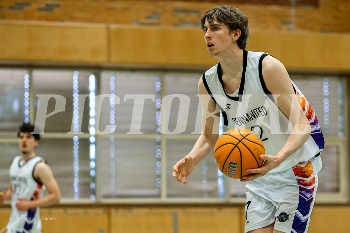 13.04.2025 Österreichischer Basketballverband 2024/25, SLMU19, Vienna United vs. SG Salzkammergut