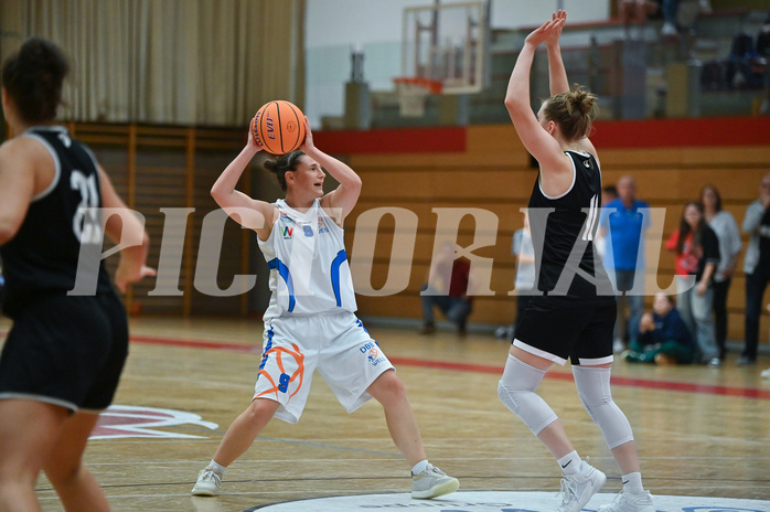 Basketball Superliga 2024/25, Grunddurchgang 1.Runde, DBB Wels vs Basket Flames Women,

