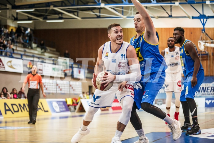 Basketball, ABL 2018/19, Grunddurchgang 9.Runde, Oberwart Gunners, UBSC Graz, Hayden Thomas Lescault (11)