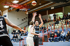 Basketball, Basketball Zweite Liga, Grunddurchgang 17.Runde, Basket Flames, Mattersburg Rocks, Corey HALLETT (13)