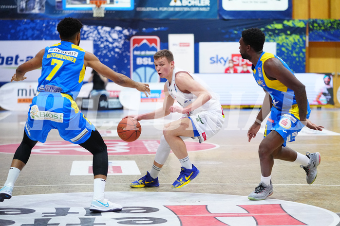 Basketball Superliga 2021/22, Grundduchgang 18.Runde , Kapfenberg Bulls vs. Klosterneuburg Dukes