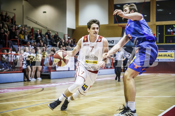 Basketball, ABL 2018/19, Grunddurchgang 9.Runde, Traiskirchen Lions, Kapfenberg Bulls, Benedikt Güttl (7) Basketball, ABL 2018/19, Grunddurchgang 9.Runde, Traiskirchen Lions, Kapfenberg Bulls, Benedikt Güttl (7)