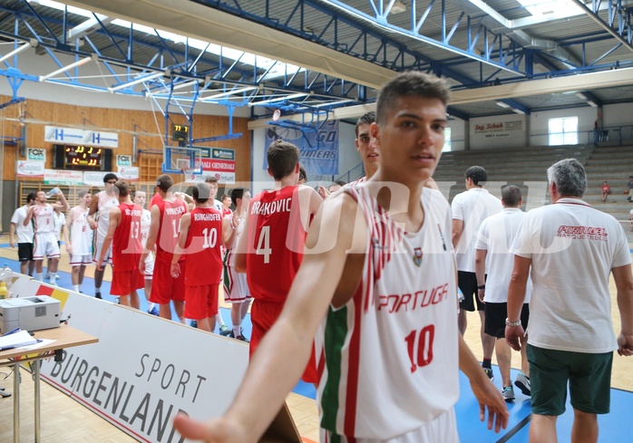 Basketball Nationalteam MU16 2015 U16 Team Austria vs. U18 Team Portugal


