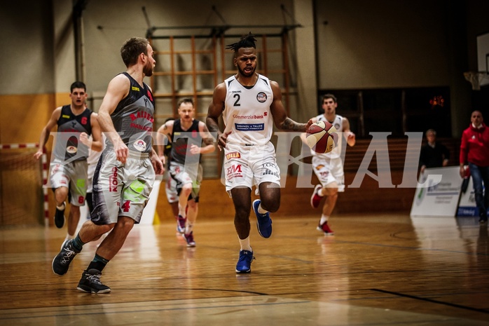Basketball, 2.Bundesliga, Playoff VF Spiel 2, Mattersburg Rocks, Villach Raiders, Royce Woodridge (2)
