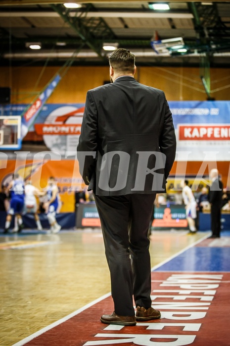 Basketball, ABL 2018/19, Grunddurchgang 16.Runde, Kapfenberg Bulls, Oberwart Gunners, Horst Leitner (Coach)