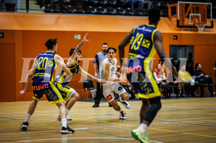 Basketball, Basketball Zweite Liga 2024/25, Grunddurchgang 17.Runde, Vienna Timberwolves, Future Team Steiermark, Armin Karian (7)