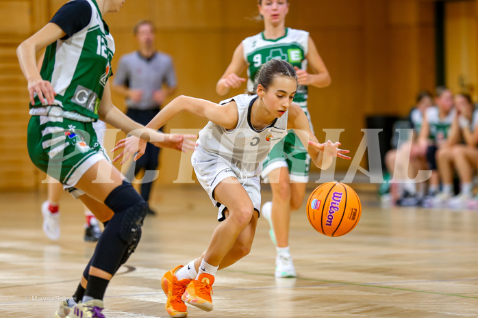 07.12.2024 Österreichischer Basketballverband 2024/25, SLWU14, Basket Flames UNION vs. UBI Graz

