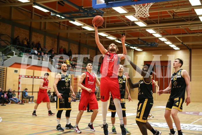 Basketball Zweite Liga 2021/22, Grunddurchgang 19.Runde Mistelbach Mustangs vs. Fürstenfeld Panthers