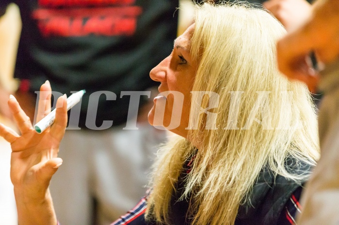Basketball, 2.Bundesliga, Grunddurchgang 4.Runde, Mattersburg Rocks, Villach Raiders, Natalia Tcherkasheva (Headcoach)