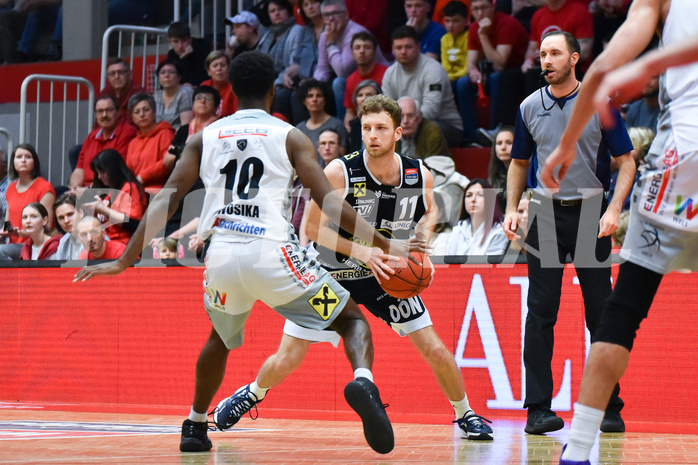 Win2Day Basketball Superliga 2022/23, Playoff,
Semifinale Spiel 4, Flyers Wels vs Swans Gmunden,