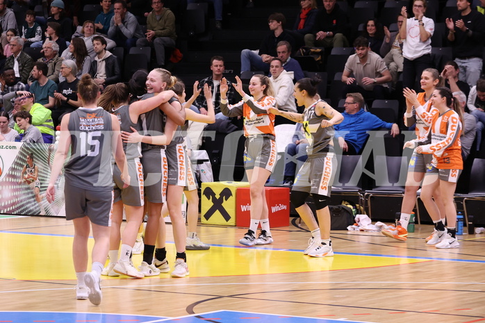 23.03.2024, Graz, Raiffeisen Sportpark, Basketball Damen Superliga 2023/24, Semifinale, Spiel 2, UBI Holding Graz - BK Raiffeisen Duchess Klosterneuburg,  