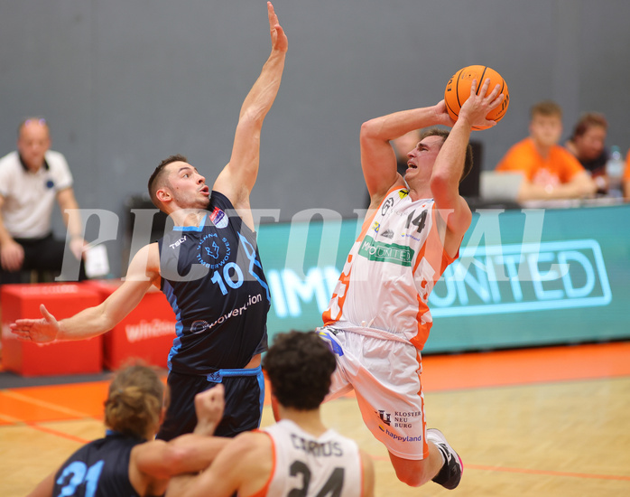Basketball Superliga 2023/24, Grunddurchgang 4.Runde Klosterneuburg Dukes vs. Vienna Timberwolves