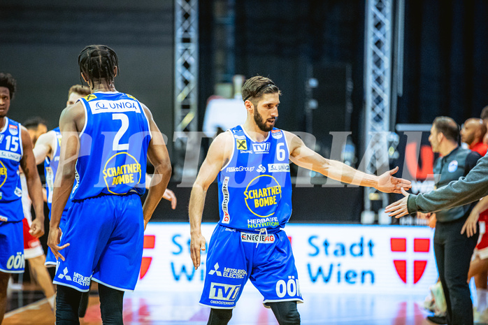 Basketball Basketball Superliga 2021/22, Finale Spiel 3 BC Vienna vs. Gmunden Swans