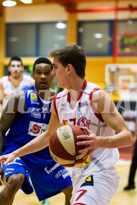 Basketball ABL 2015/16 Grunddurchgang 4.Runde Traiskirchen Lions vs Oberwart Gunners