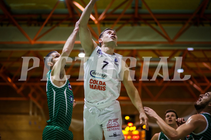 Basketball, Basketball Zweite Liga, Grunddurchgang 16.Runde, BBC Nord Dragonz, KOS Celovec, Dragisa Najdanovic (7)