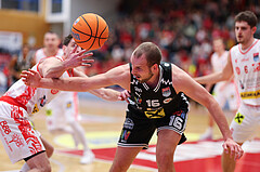 Basketball Superliaga 2024/25, Grunddurchgang 22.Runde Traiskirchen Lions vs. Flyers Wels


