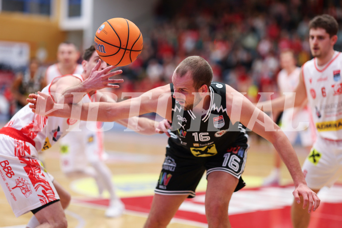Basketball Superliaga 2024/25, Grunddurchgang 22.Runde Traiskirchen Lions vs. Flyers Wels