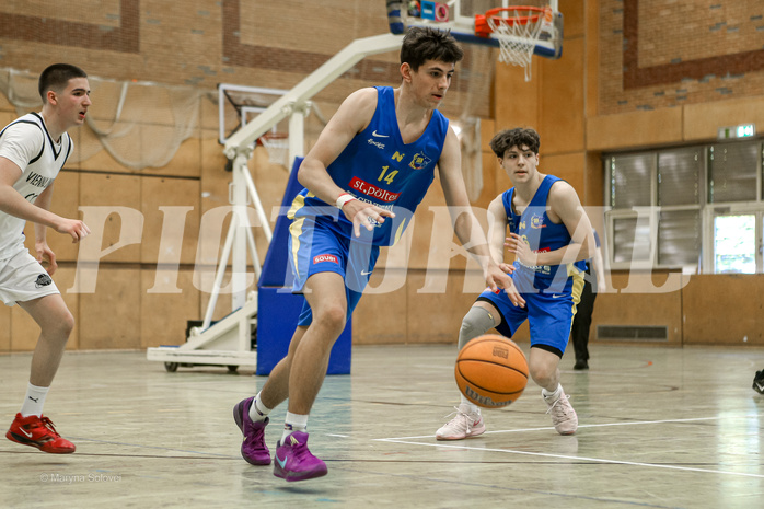 27.04.2025 Österreichischer Basketballverband 2024/25, SLMU16, VF Vienna United vs. SKN St. Pölten