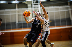 Basketball, Basketball Zweite Liga 2024/25, Grunddurchgang 3.Runde, Vienna Timberwolves, Vienna United, Marko Bakula (19)