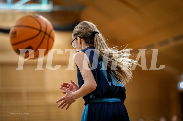 23.02.2025 Österreichischer Basketballverband 2024/25, SLWU14 Vienna United vs. Vienna Timberwolves