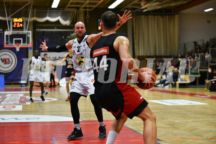Basketball Superliga 2021/22, Grunddurchgang 14. Runde Flyers Wels vs. GGMT Vienna
