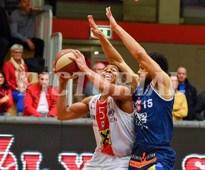 Basketball ABL 2017/18, Grunddurchgang 25.Runde Gmunden Swans vs. Traiskirchen Lions