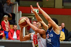 Basketball ABL 2017/18, Grunddurchgang 25.Runde Gmunden Swans vs. Traiskirchen Lions