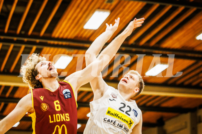 Basketball, Basketball Zweite Liga 2024/25, Grunddurchgang 6.Runde, Mattersburg Rocks, Traiskirchen Lions, Asdren Drew Koka (22)