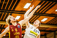 Basketball, Basketball Zweite Liga 2024/25, Grunddurchgang 6.Runde, Mattersburg Rocks, Traiskirchen Lions, Asdren Drew Koka (22)
