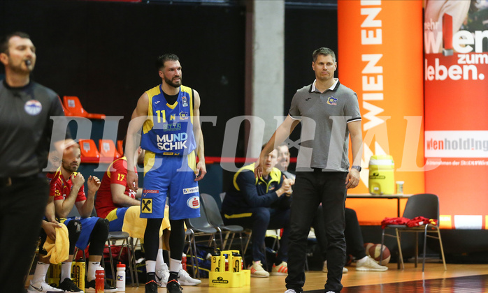 Basketball Superliga 2021/22, 7.Plazierungsrunde BC Vienna vs. SKN St.Pölten