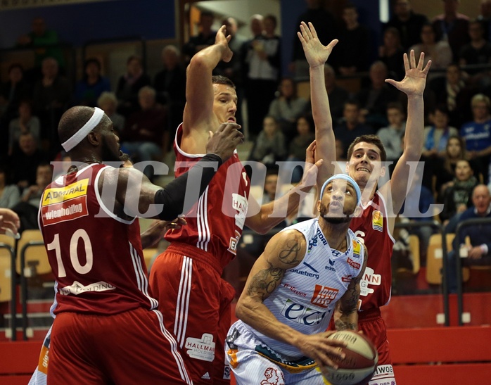 Basketball ABL 2015/16 Grunddurchgang 24.Runde Kapfenberg Bulls vs BC Vienna