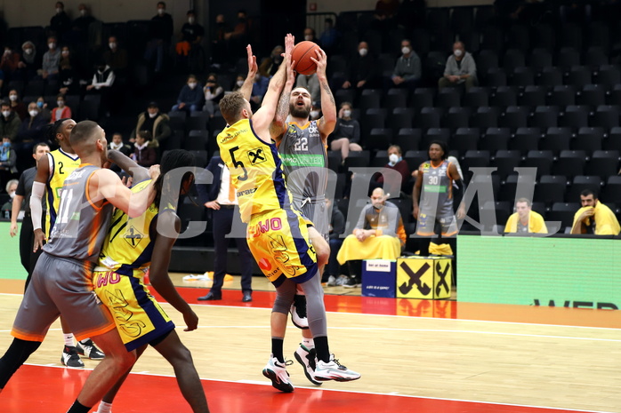 Basketball Superliga 2021/22, Grunddurchgang 11.Runde UBSC Graz vs. BK IMMOunited Dukes