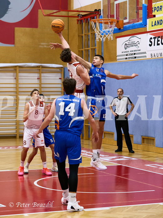 Basketball Superliga 2024/25, SLMU16 Traiskirchen Lionesses vs. FCN Baskets Wels


