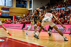 Basketball, Basketball Austria CUP 2023/24, Finale, Traiskirchen Lions, Flyers Wels, Terell Allen (2)