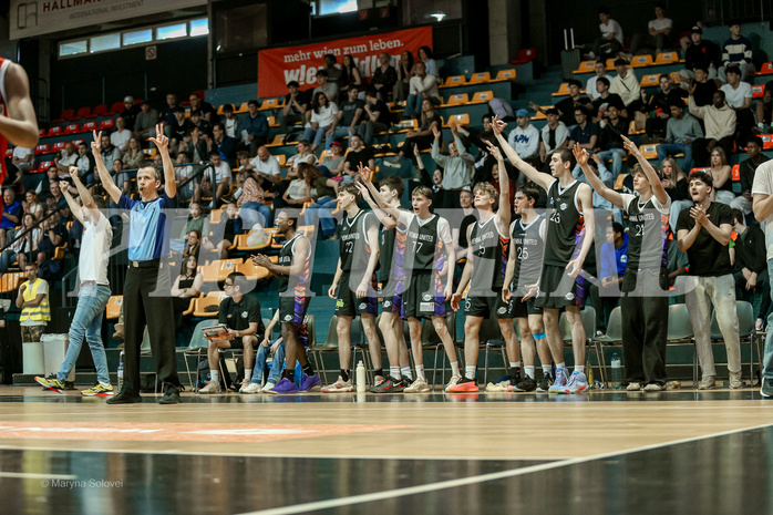 04.05.2025 Österreichischer Basketballverband 2024/25, SLMU19 BC Vienna vs. Vienna United