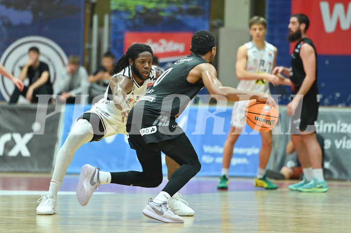 Basketball, Superliga 2024/25, Grunddurchgang 4.Runde, Flyers Wels vs. Kapfenberg,
