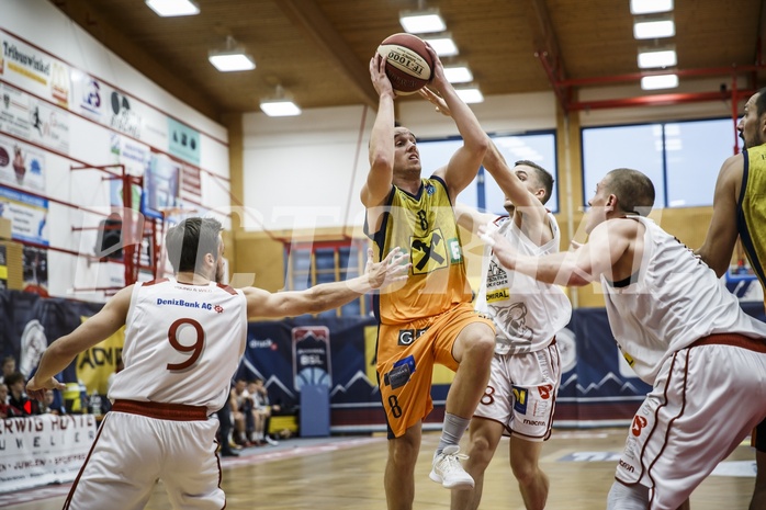 Basketball, Admiral Basketball Superliga 2019/20, Grunddurchgang 3.Runde, Traiskirchen Lions, UBSC Graz, Anton Maresch