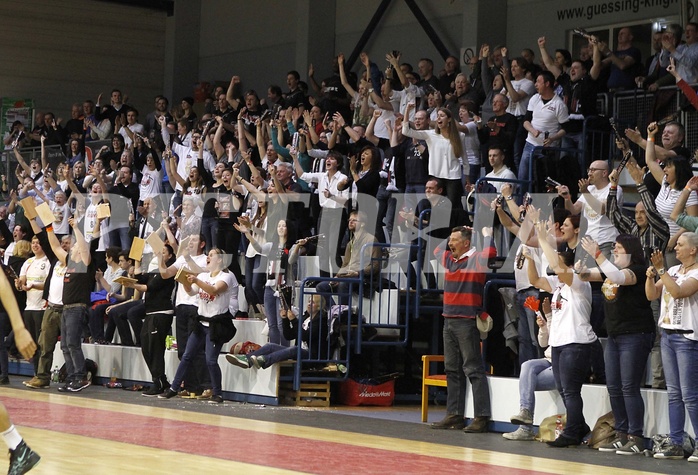 Basketball ABL 2015/16 Grunddurchgang 31.Runde  Güssing Knights vs Gmunden Swans