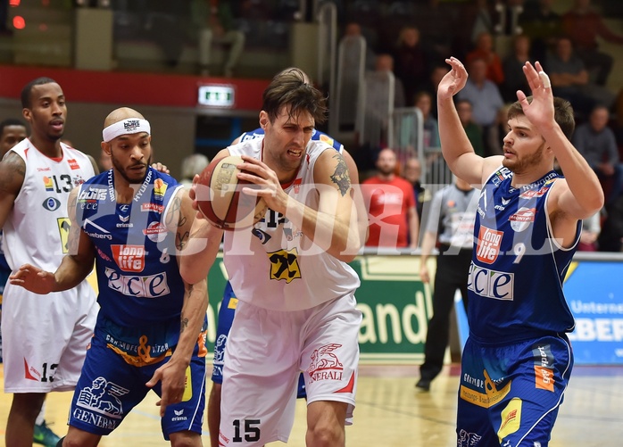 Basketball ABL 2015/16 Grunddurchgang 23.Runde WBC Wels vs Kapfenberg Bulls