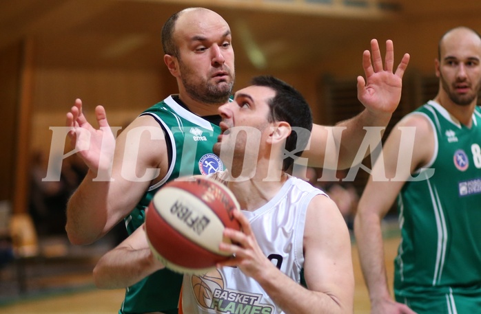 Basketball 2.Bundesliga 2016/17, Grunddurchgang 16.Runde Basketflames vs. Mattersburg Rocks


