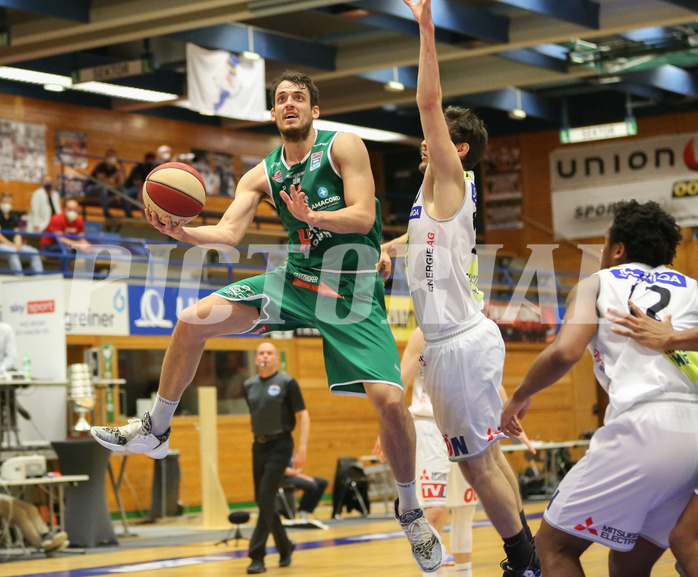 Basketball Superliga 2020/21, Finale Spiel 1 Gmunden Swans vs. Kapfenberg Bulls