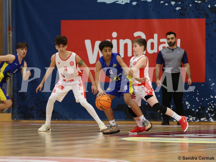 Basketball Superliga 2024/25, SLMU14 Traiskirchen Lions Academy vs. UBSC Juniors


