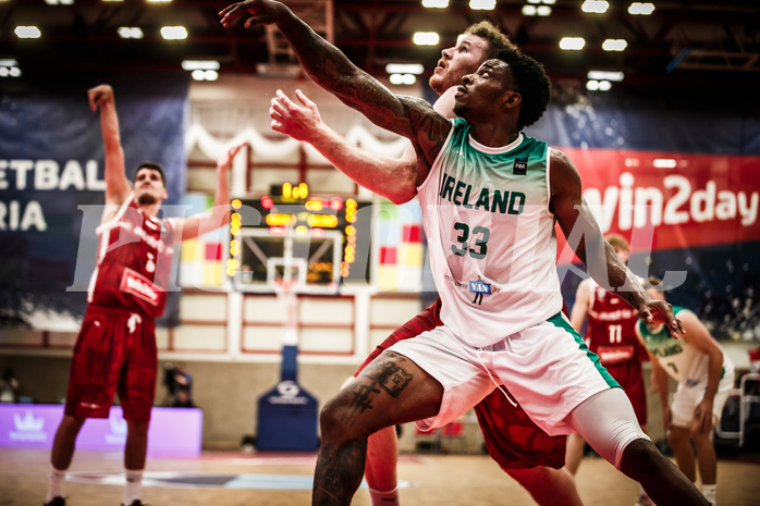 Basketball, FIBA EuroBasket 2025 Qualifiers , , AUSTRIA, IRELAND, Jakob PÖLTL (12)
