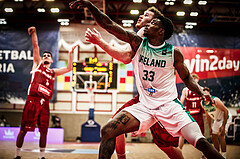 Basketball, FIBA EuroBasket 2025 Qualifiers , , AUSTRIA, IRELAND, Jakob PÖLTL (12)