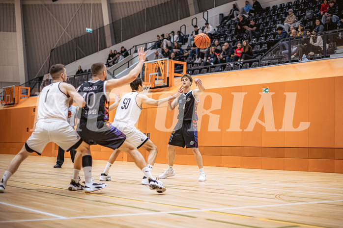 Basketball, Basketball Zweite Liga 2022/23, Grunddurchgang 12.Runde, Basket Flames, Vienna United, Marius Witzmann (11)