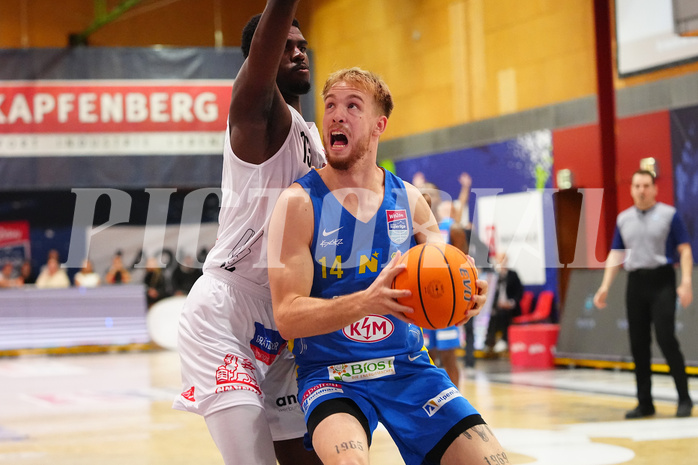 Win2day Basketball Superliga 2024/25, Grunddurchgang, 3. Runde, Kapfenberg vs. St.Pölten


