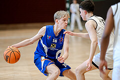 02.03.2025 Österreichischer Basketballverband 2024/25, SLMU16 Basket Flames WAT vs. FCN Baskets Wels